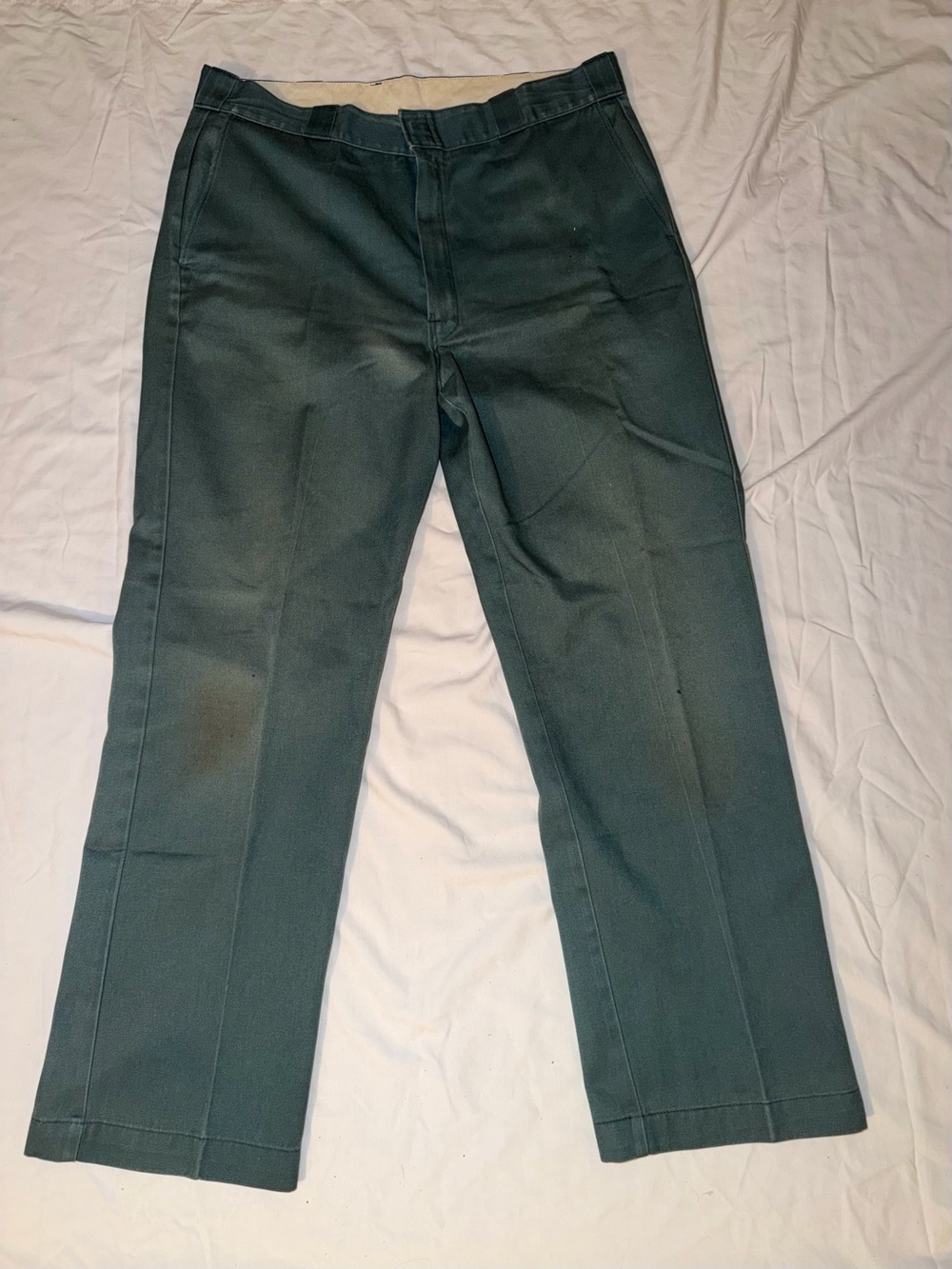 Dickies Vintage 70s Men's Green Pants - Picture 3 of 5